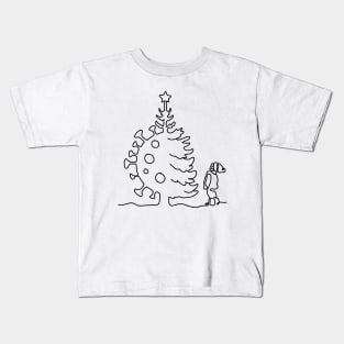 Christmas with Corona 2021 Kids T-Shirt